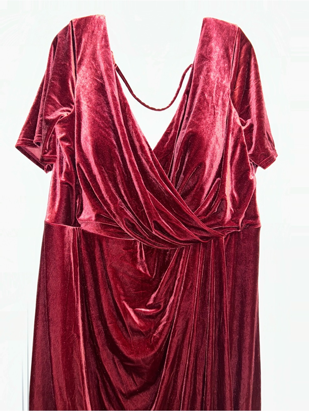 Revelry Velvet Giselle Romantic Rose Dress